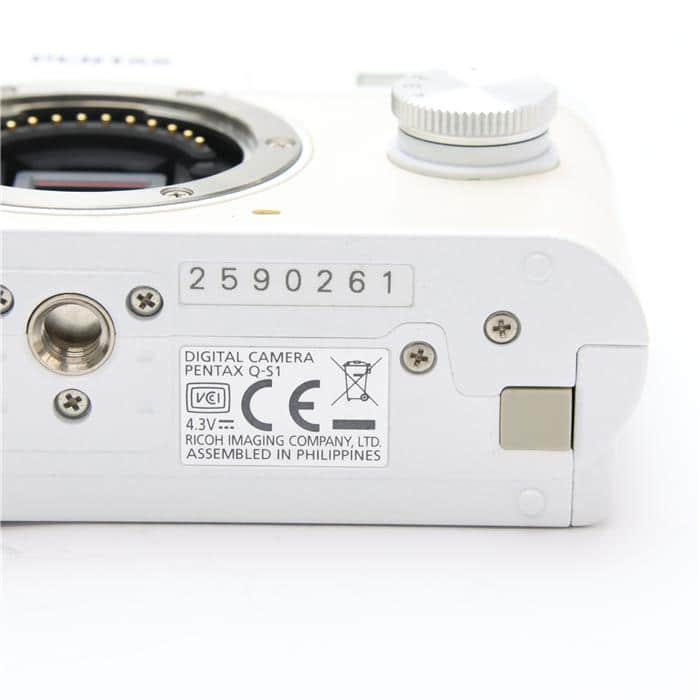 中古)PENTAX (ペンタックス) Q-S1 ズームレンズキット ピュアホワイト