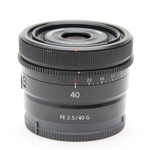 sony (ソニー) fe 40mm f2.5g sel40f25g」の商品検索結果 | デジタル