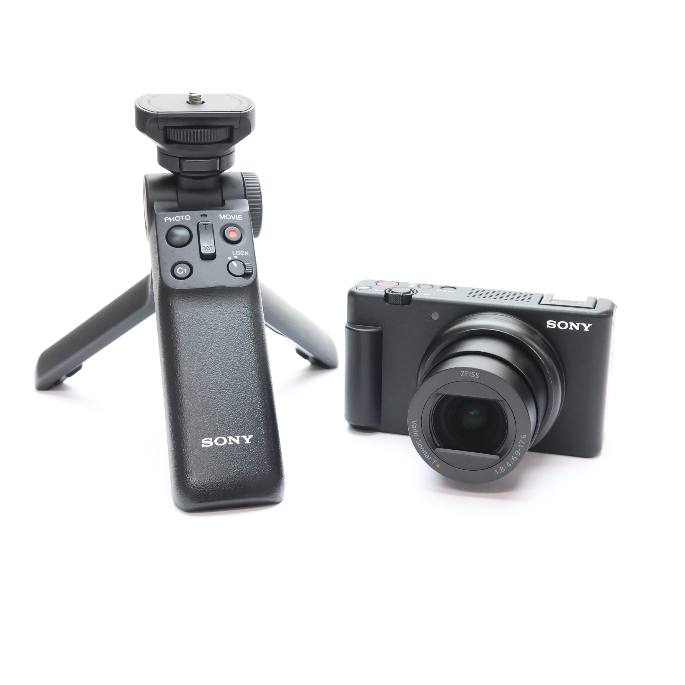 SONY VLOGCAM ZV-1 シューティンググリップ ホワイト レンタル 【公式
