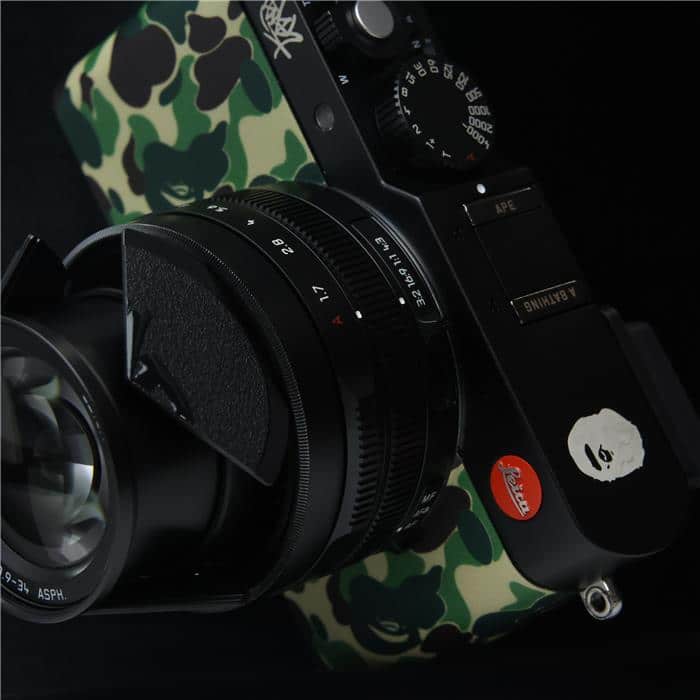 中古)Leica (ライカ) D-LUX7 A BATHING APE × STASH ブラック 中古)Leica (ライカ) D-LUX7 A BATHING APE × STASH ブラック