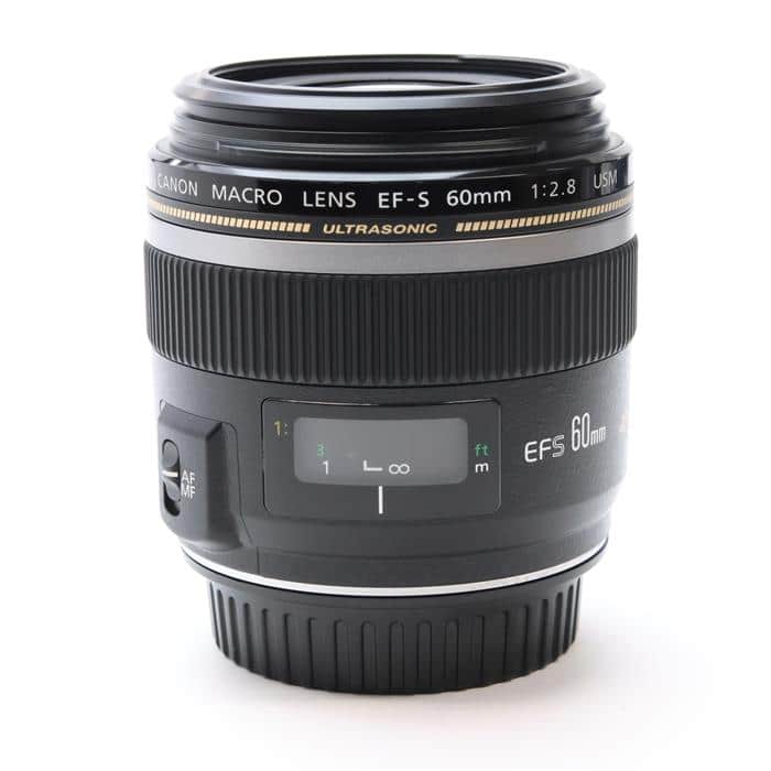 中古)Canon (キヤノン) EF-S60mm F2.8 マクロ USM（商品ID  