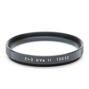 新品)Leica (ライカ) UVAフィルター E43 II ブラック（商品ID