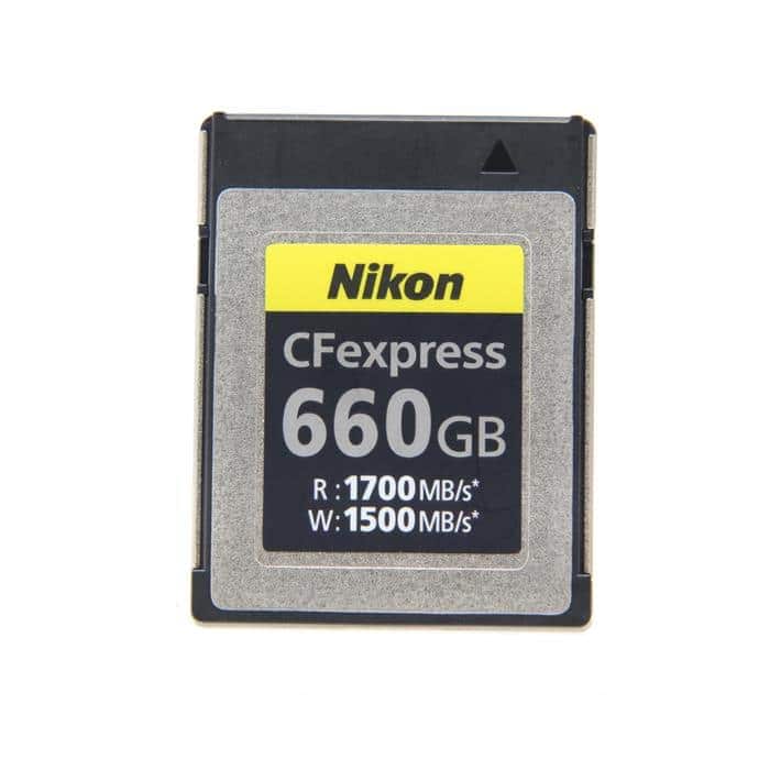 CFexpressカード TypeB 660GB MC-CF660G