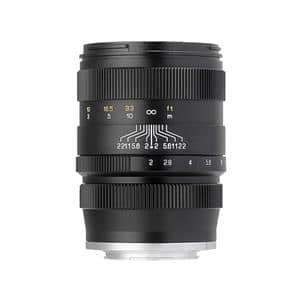 【再入荷】 新品)中一光学 ブラック (フジフイルムX用) F2 85mm CREATOR ウェア