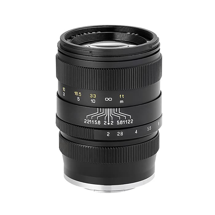 新品)中一光学 CREATOR 85mm F2 (フジフイルムX用) ブラック（商品ID