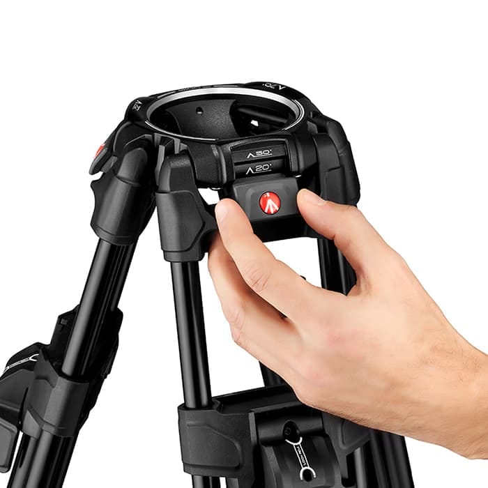 新品)Manfrotto (マンフロット) 645 FAST ツインビデオ三脚 