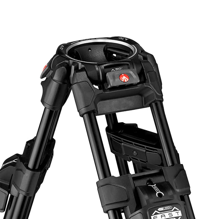 新品)Manfrotto (マンフロット) 645 FAST ツインビデオ三脚