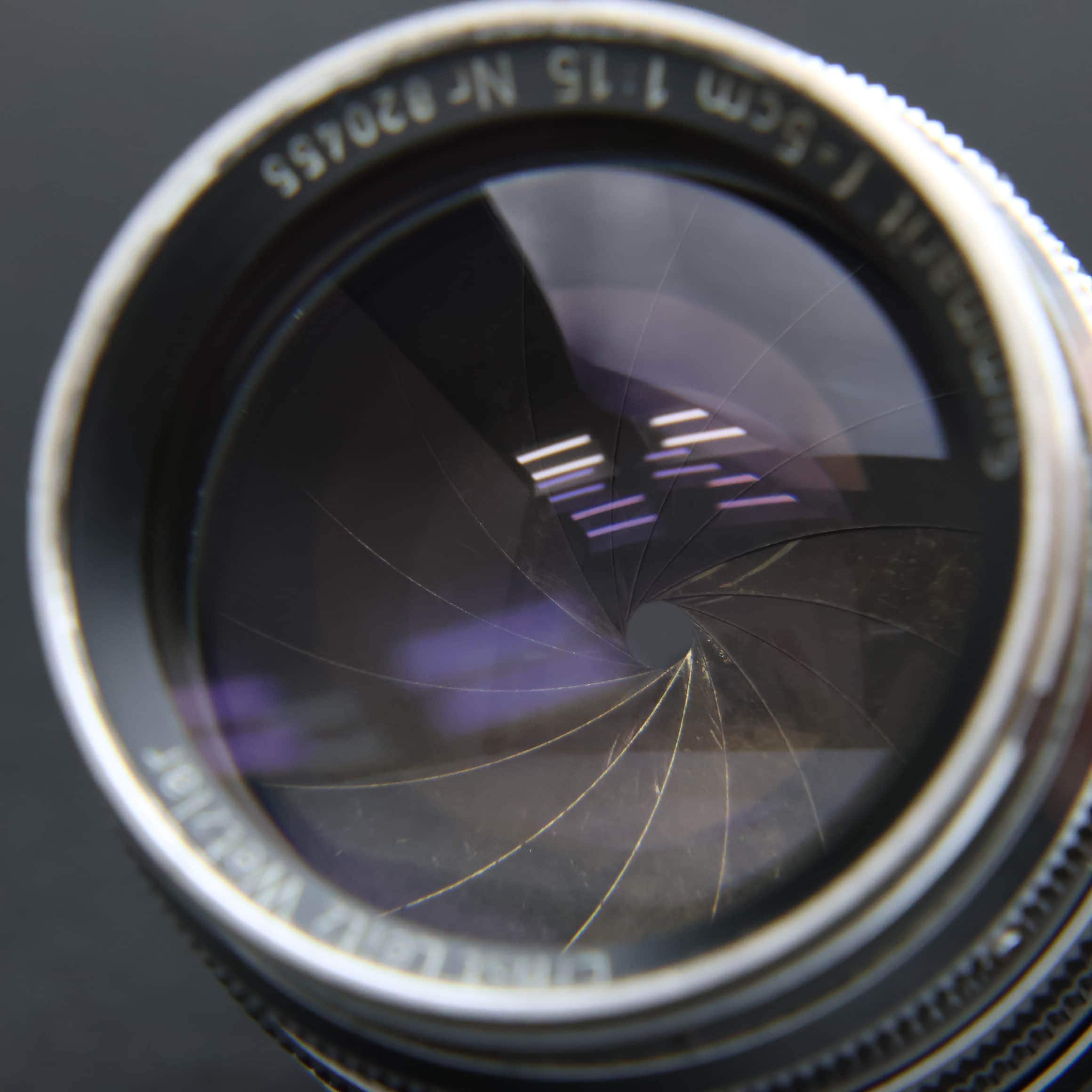 中古)Leica (ライカ) ズマリット L50mm F1.5 テーラー・ホブソン刻印入