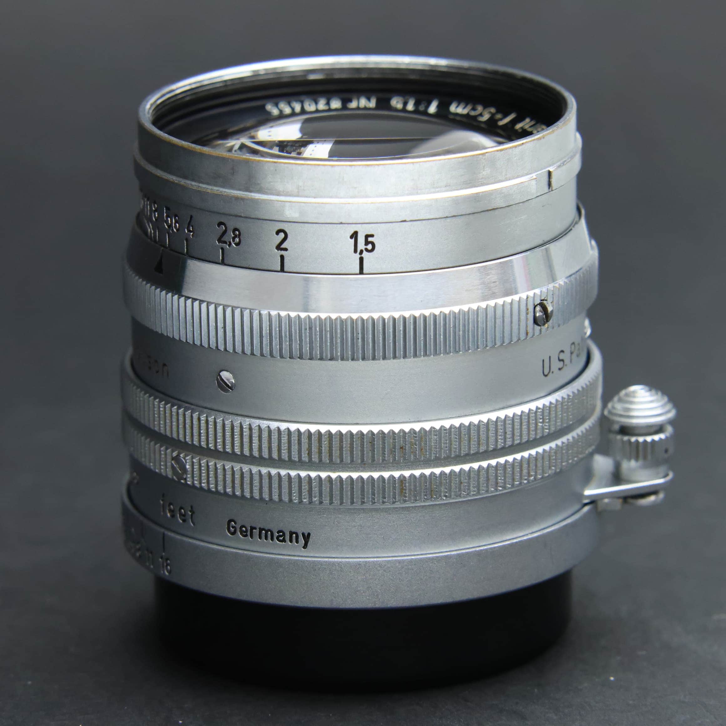 中古)Leica (ライカ) ズマリット L50mm F1.5 テーラー・ホブソン刻印入