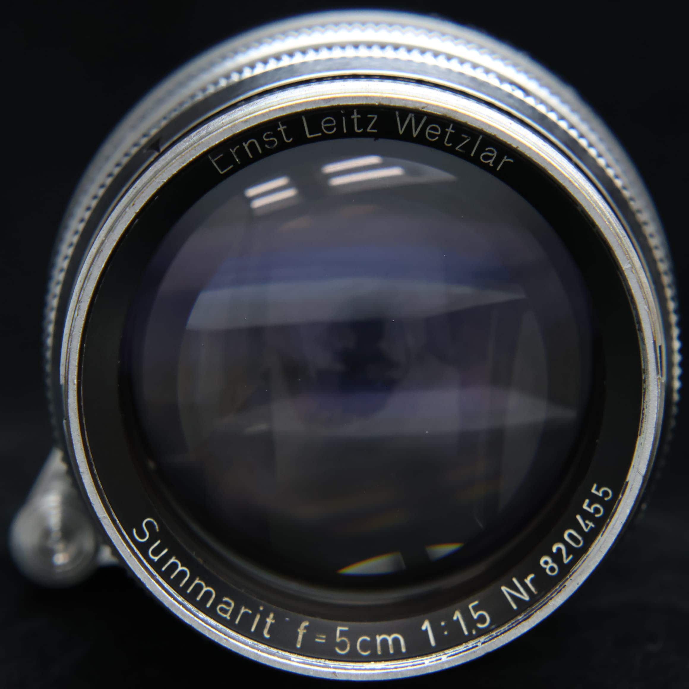 中古)Leica (ライカ) ズマリット L50mm F1.5 テーラー・ホブソン刻印入