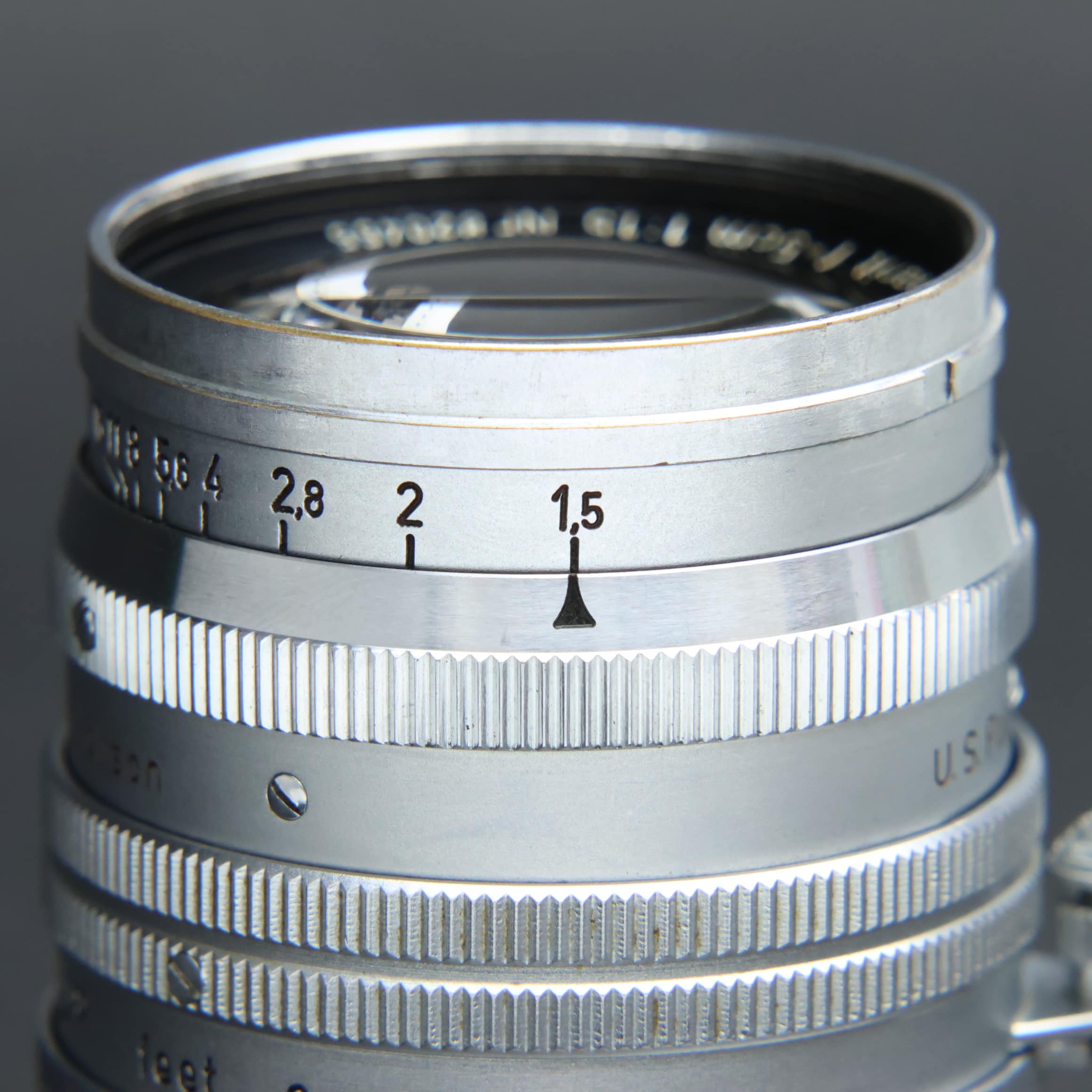 中古)Leica (ライカ) ズマリット L50mm F1.5 テーラー・ホブソン刻印入