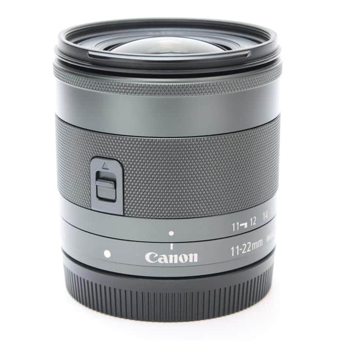 【中古】Canon キヤノン EF-M 22mm F2 STM グラファイト 中古)Canon (キヤノン) EF-M22mm F2 STM ブラック（商品ID