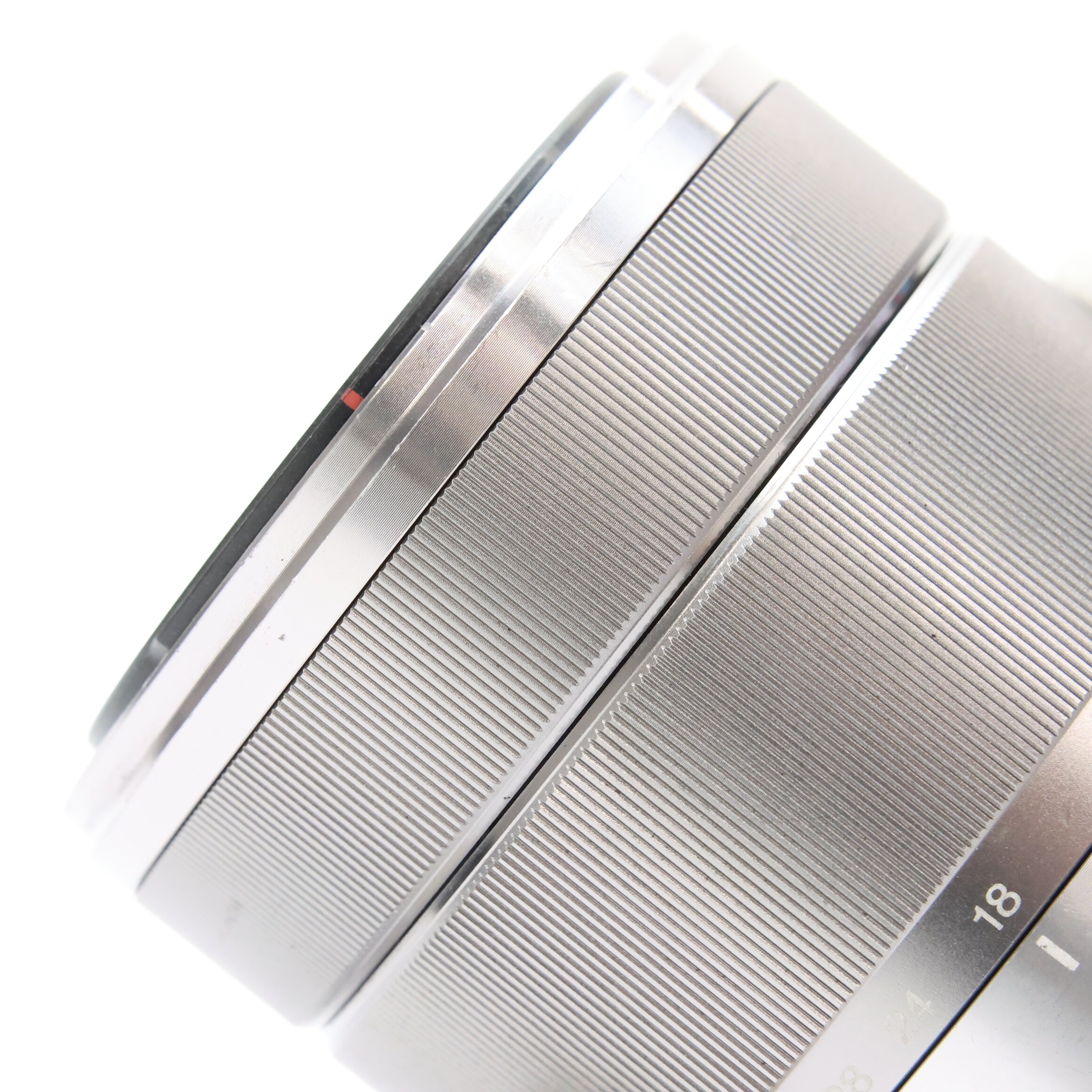 中古)SONY (ソニー) E 18-55mm F3.5-5.6 OSS SEL1855 シルバー（商品ID 