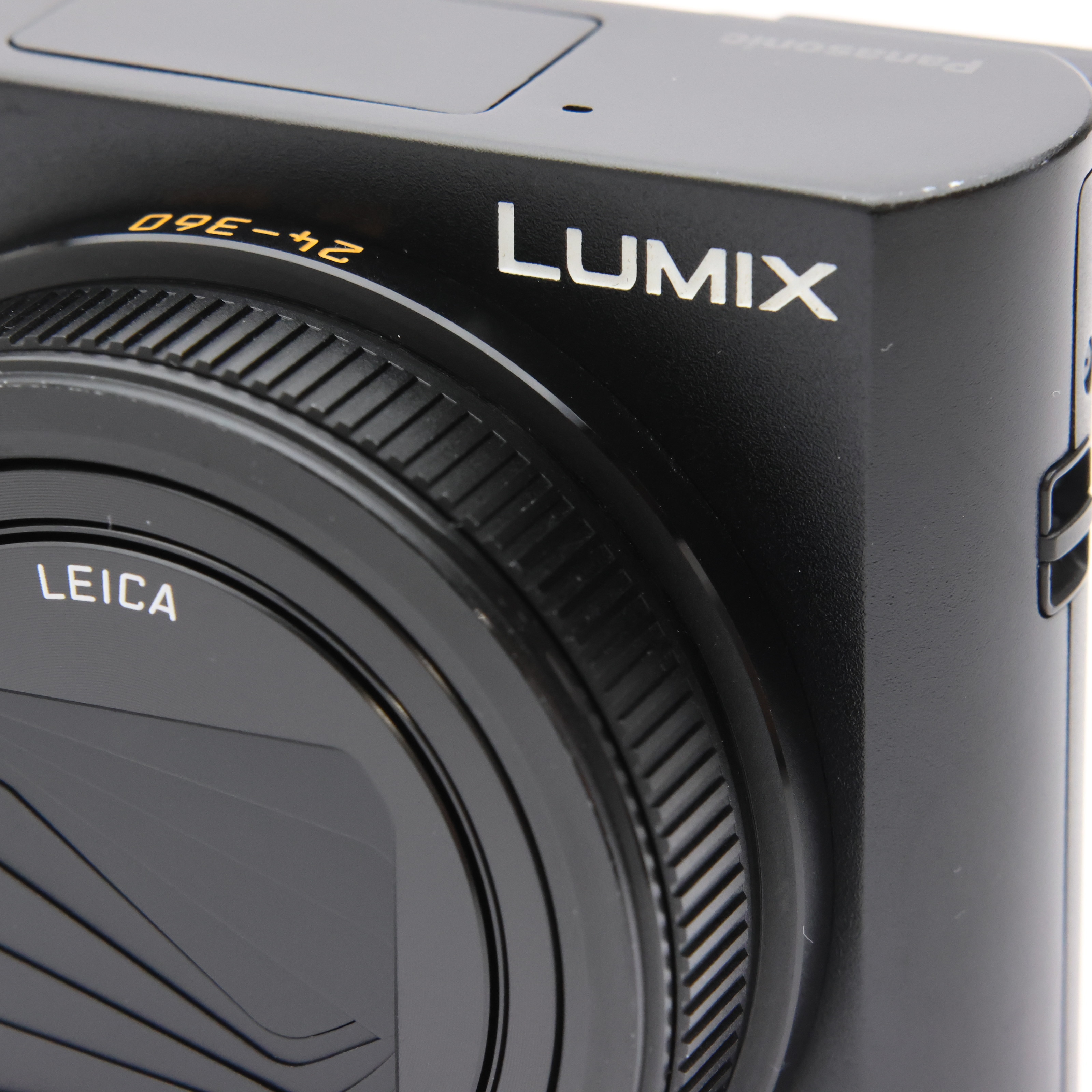 Panasonic DC-TX2 コンパクトデジタルカメラ別売りレザーケース付き 中古)Panasonic (パナソニック) LUMIX DC-TX2 ブラック（商品ID