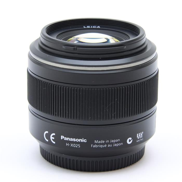 【美品】Panasonic H-X025 25mm 中古)Panasonic (パナソニック) LEICA DG SUMMILUX 25mm F1.4 ASPH. H
