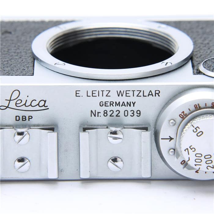 【美品】ライカ Leica Ⅲf レッドシンクロ ボディ 完動品 #110a 中古】(ライカ) Leica IIIf レッドシンクロ セルフ付｜ナニワ
