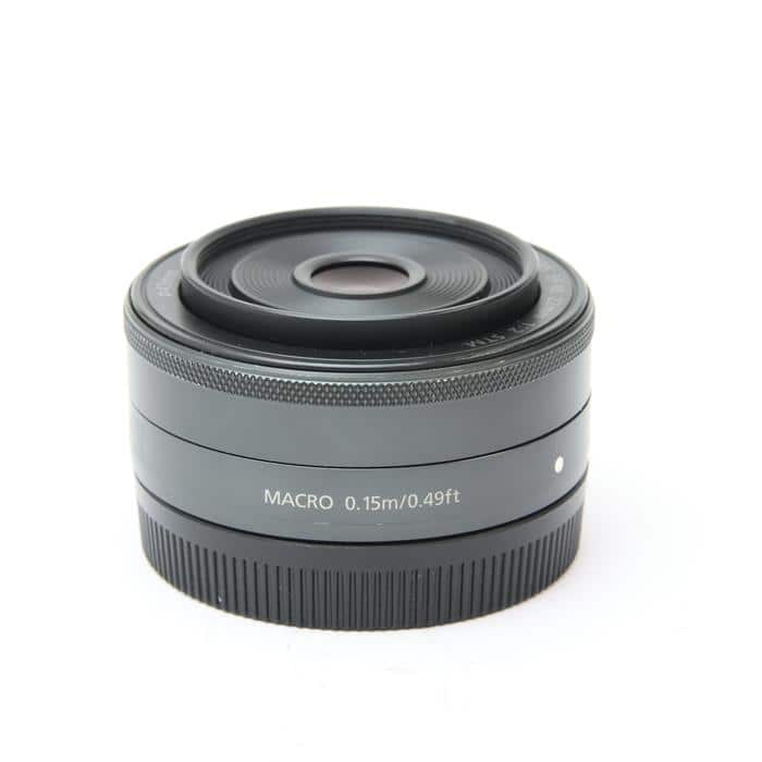 新品　未使用　高画質　軽量　CANON　キヤノンEF-M22mm F2 STM 中古)Canon (キヤノン) EF-M22mm F2 STM シルバー（商品ID