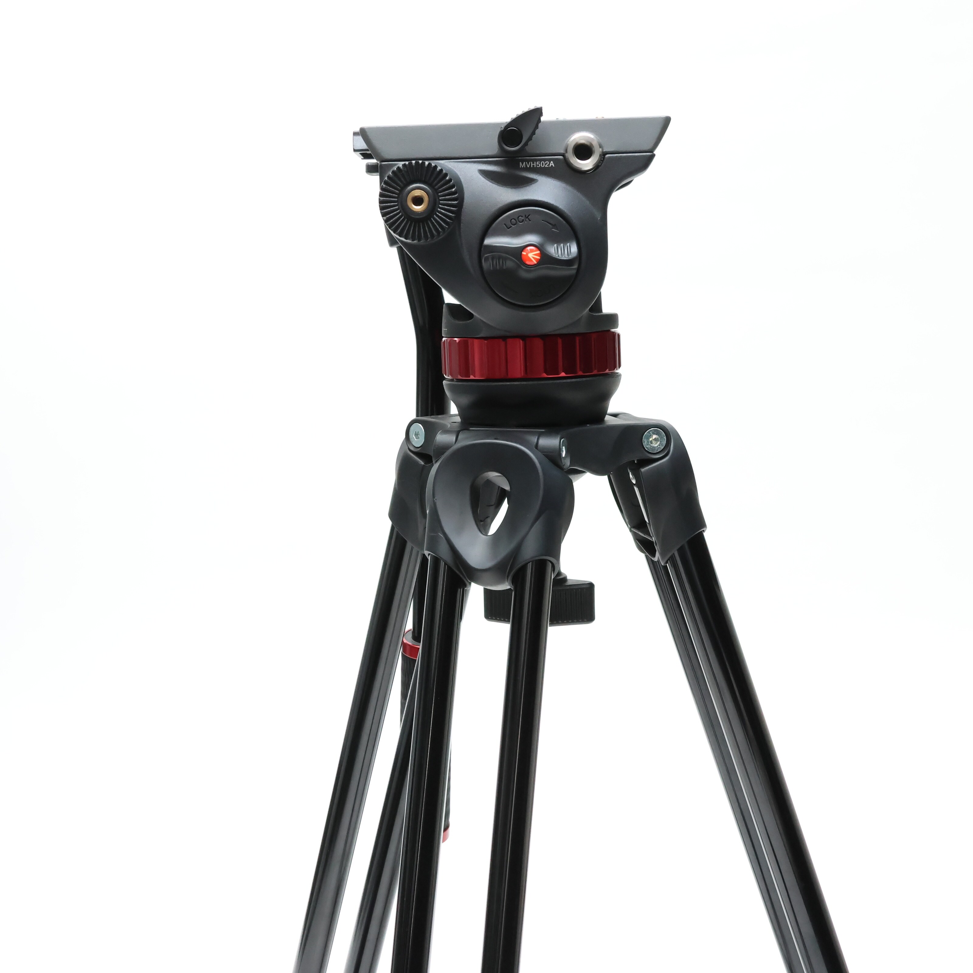 中古)Manfrotto (マンフロット) ビデオキット ツイン3段アルミ MS