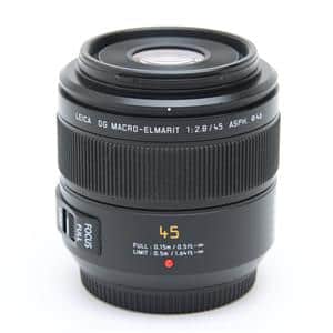極美品✨ Panasonic 45mm/F2.8 ASPH./MEGA Panasonic (パナソニック) LEICA DG MACRO-ELMARIT 45mm F2.8