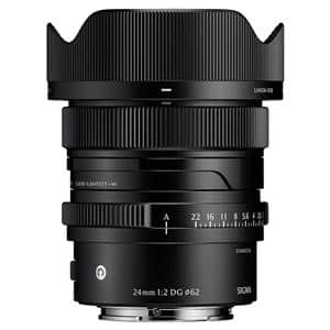 SIGMA (シグマ) Contemporary 24mm F2 DG (ソニーE用/フルサイズ対応) ブラック