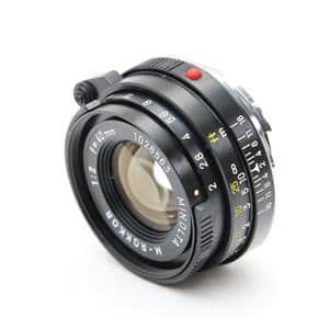 MINOLTA (ミノルタ) Mロッコール M40mm F2 (CL用) *距離計連動カムが
