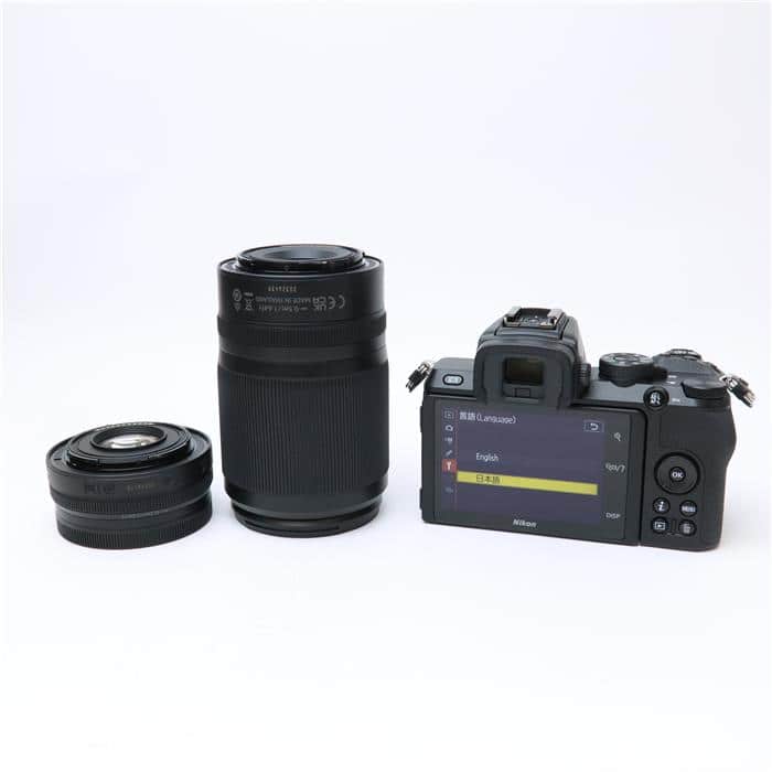NIKKOR Z DX 16-50mm f/3.5-6.3 VR ブラック 中古)Nikon (ニコン) Z50 ダブルズームキット（商品ID