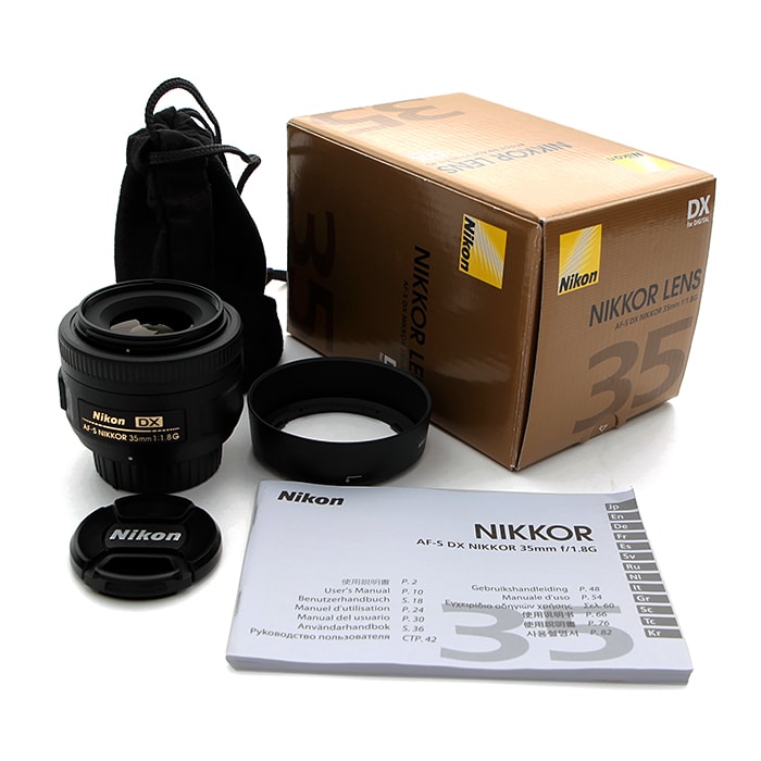 af-s dx NIKKOR 35mm f 1.8g ニコン Nikon - レンズ(単焦点)