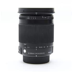 SIGMA (シグマ) Contemporary 18-300mm F3.5-6.3 DC MACRO OS HSM (ニコンF用) メイン