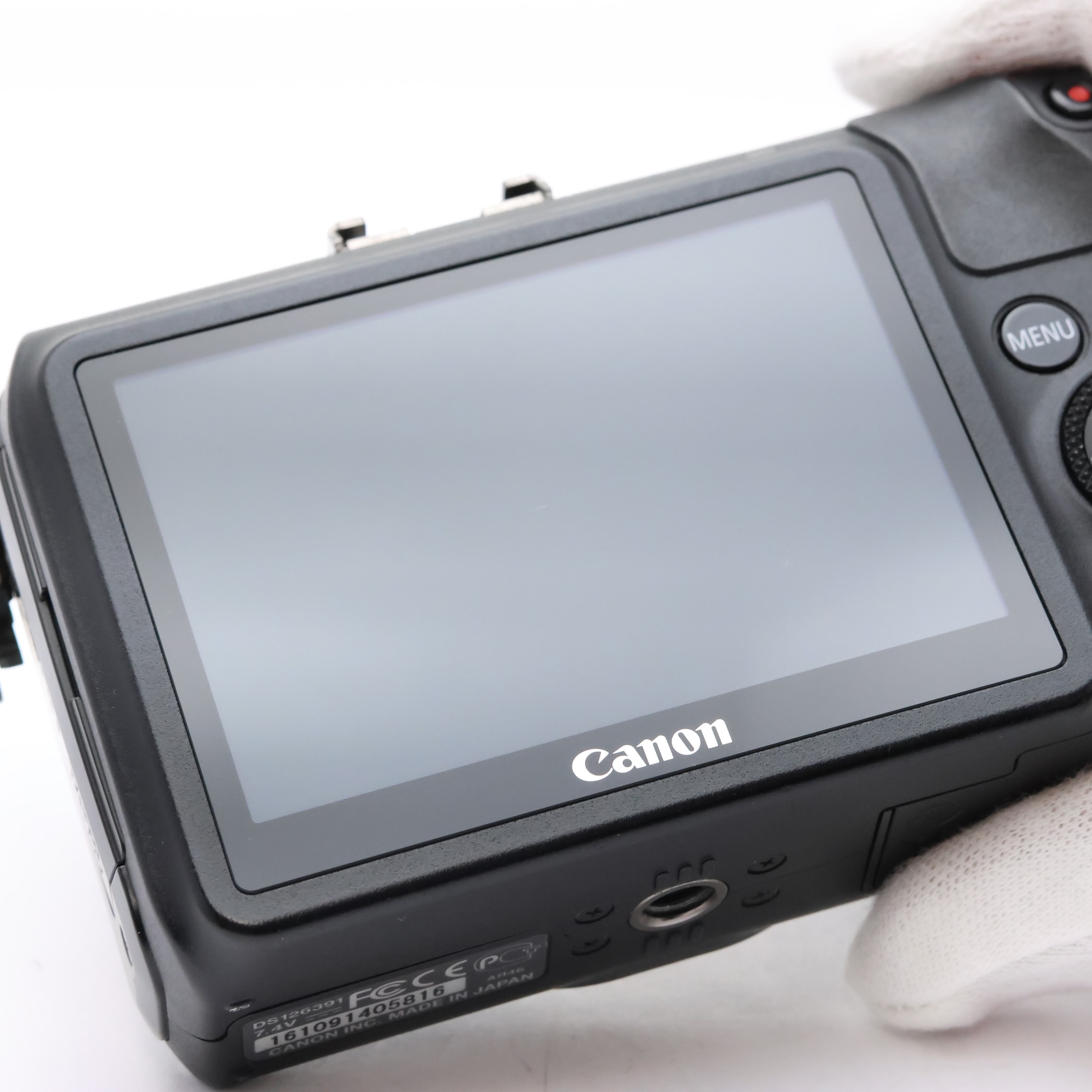 中古)Canon (キヤノン) EOS M ダブルレンズキット ブラック（商品ID 