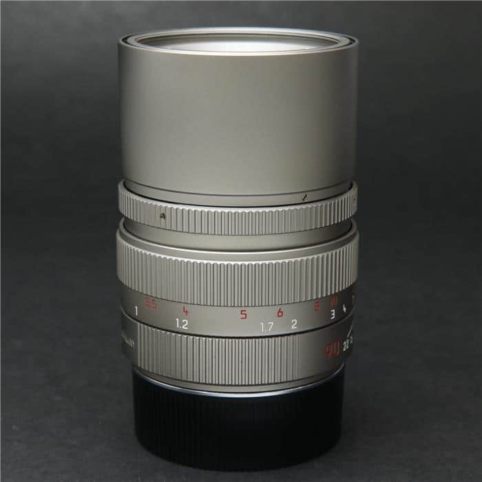 【セール中】Leica elmarit90mm f2.8 フード組込 中古)Leica (ライカ) エルマリート M90mm F2.8 フード組込（商品