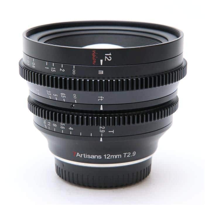 (中古)七工匠 (しちこうしょう) 7Artisans Vision Cine Lens 12mm T2.9  (フジフイルムX用)（商品ID：3717016239825）詳細ページ | デジタルカメラ、ミラーレスカメラ、交換レンズの総合サイト｜マップカメラ