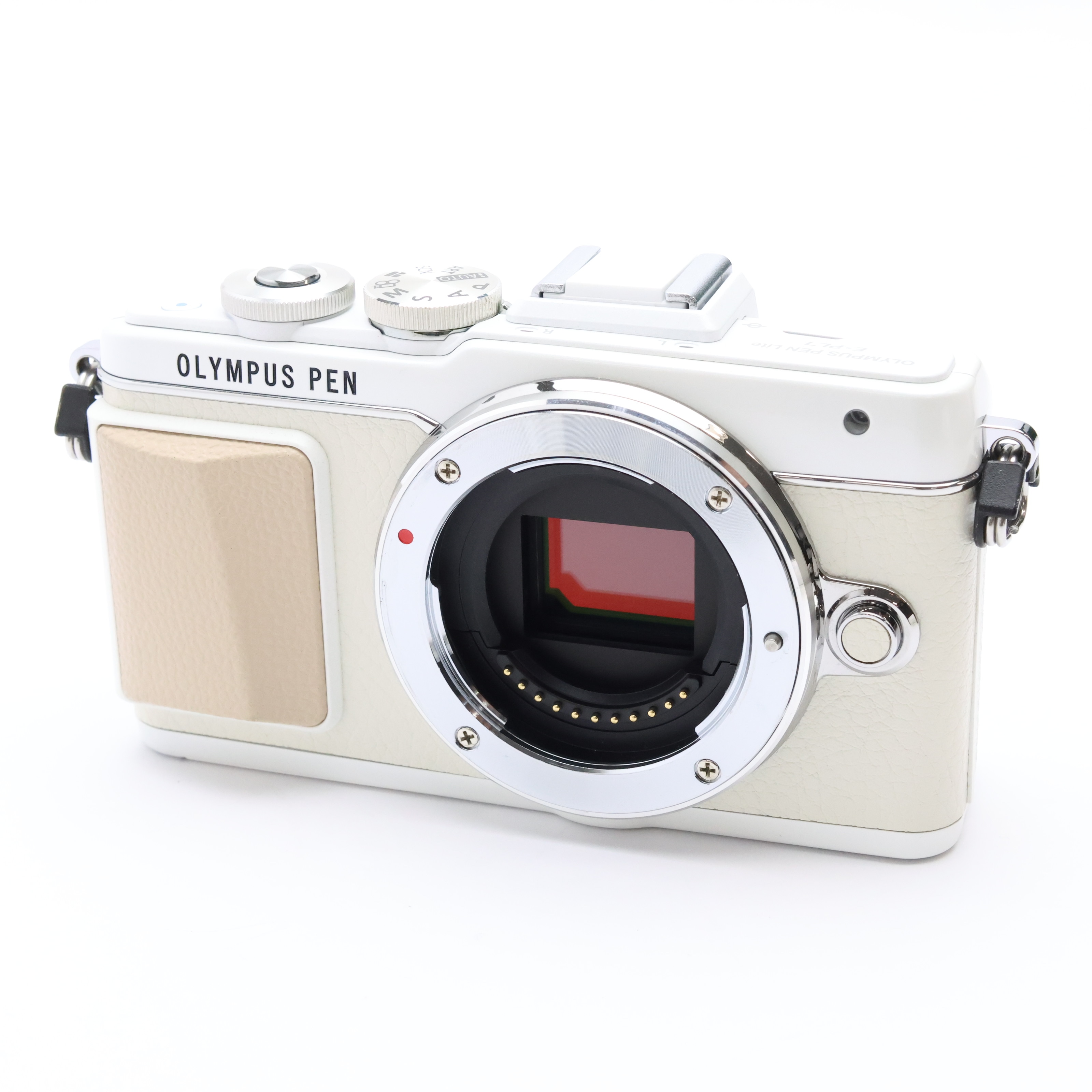 カメラ OLYMPUS PEN Lite E-PL7 ボディ ホワイト（レンズ付き）