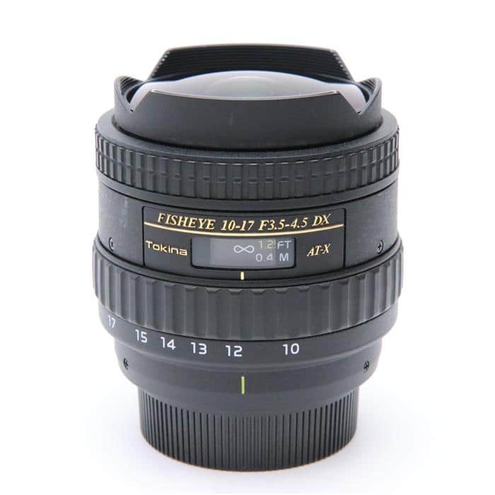 中古)Tokina (トキナー) 10-17mm F3.5-4.5 AT-X 107DX Fisheye（ニコン 