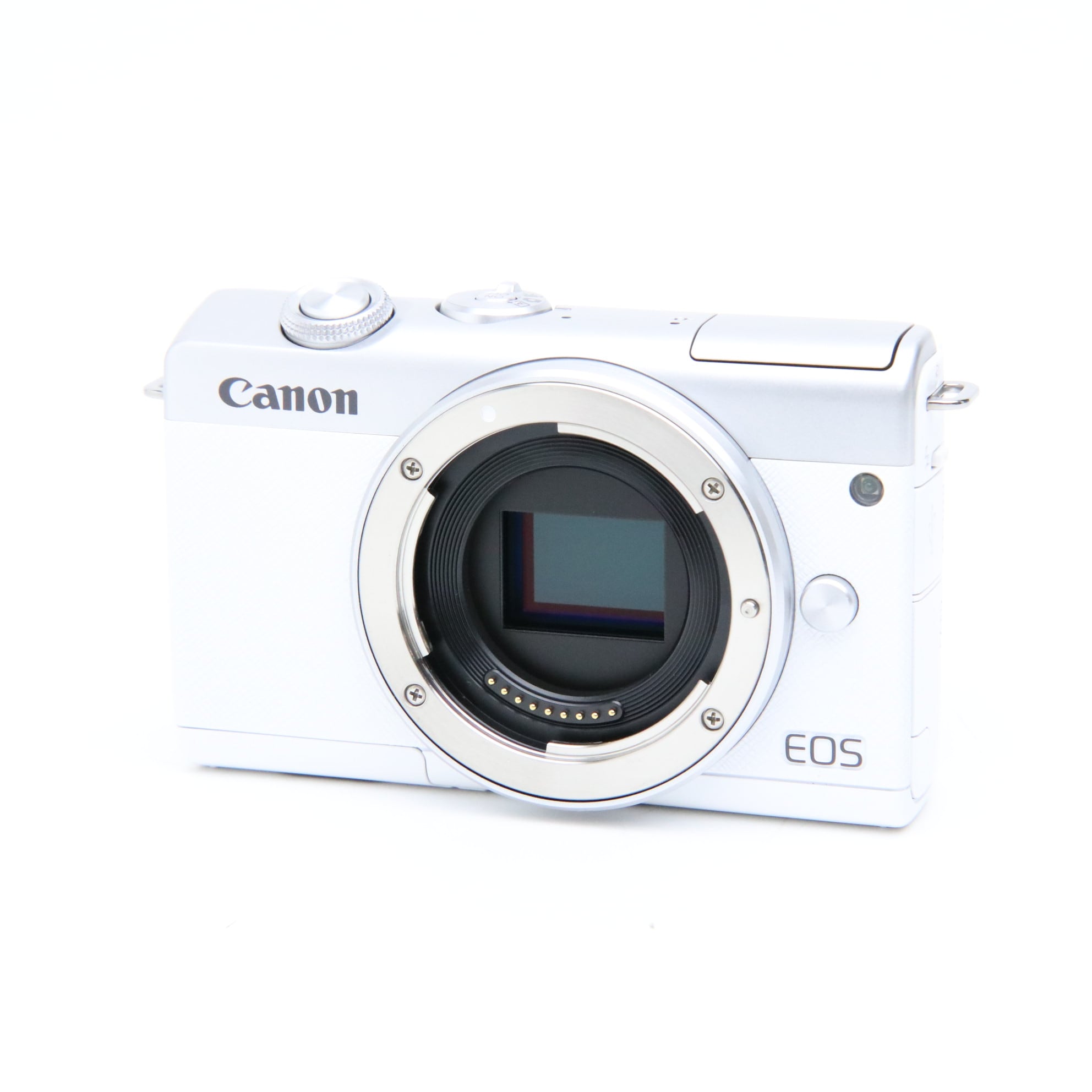 中古)Canon (キヤノン) EOS M200 ボディ ホワイト（商品ID