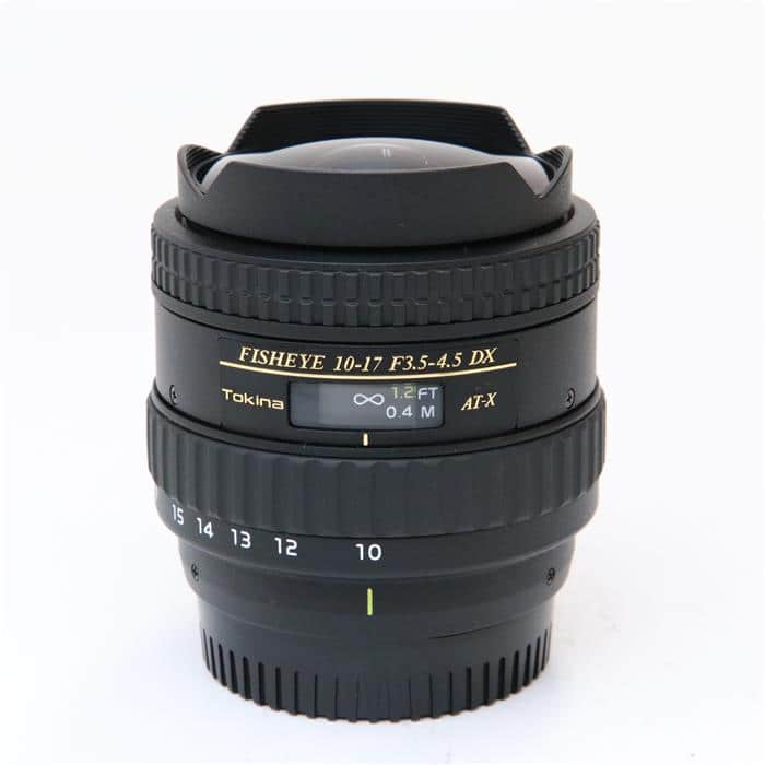 中古)Tokina (トキナー) 10-17mm F3.5-4.5 AT-X 107DX Fisheye（ニコン 
