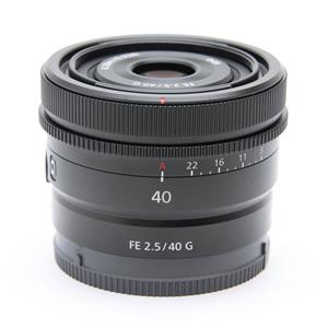 SONY (ソニー) FE 40mm F2.5G SEL40F25G」の商品検索結果 | デジタル