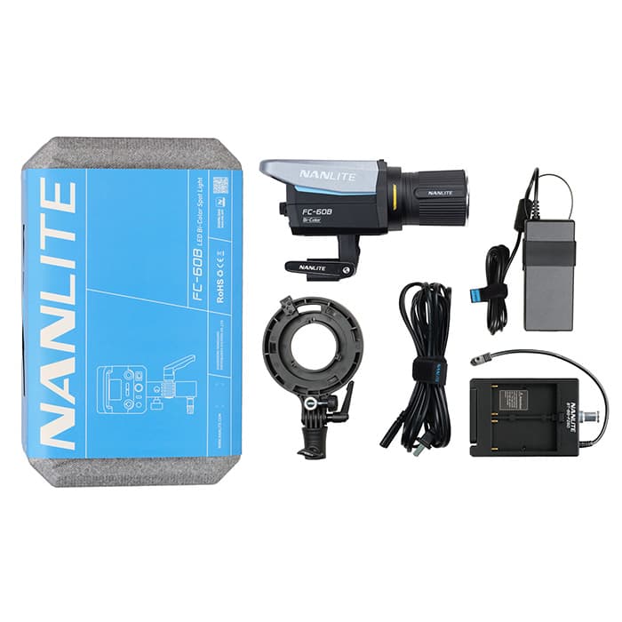 新品)NANLITE（ナンライト） FC-60B LEDバイカラー スポットライト