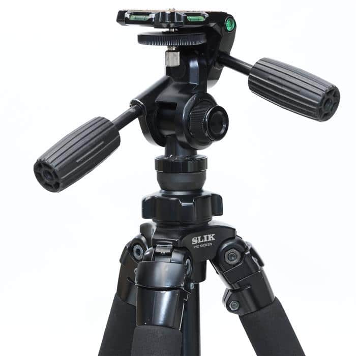 中古)SLIK (スリック) 中型A.M.T合金3段三脚 プロ 500 DX-III N（商品 