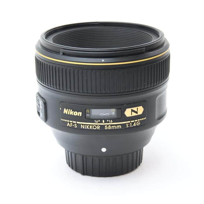 nページ 中古)Nikon (ニコン) AF-S NIKKOR 58mm F1.4G（商品ID