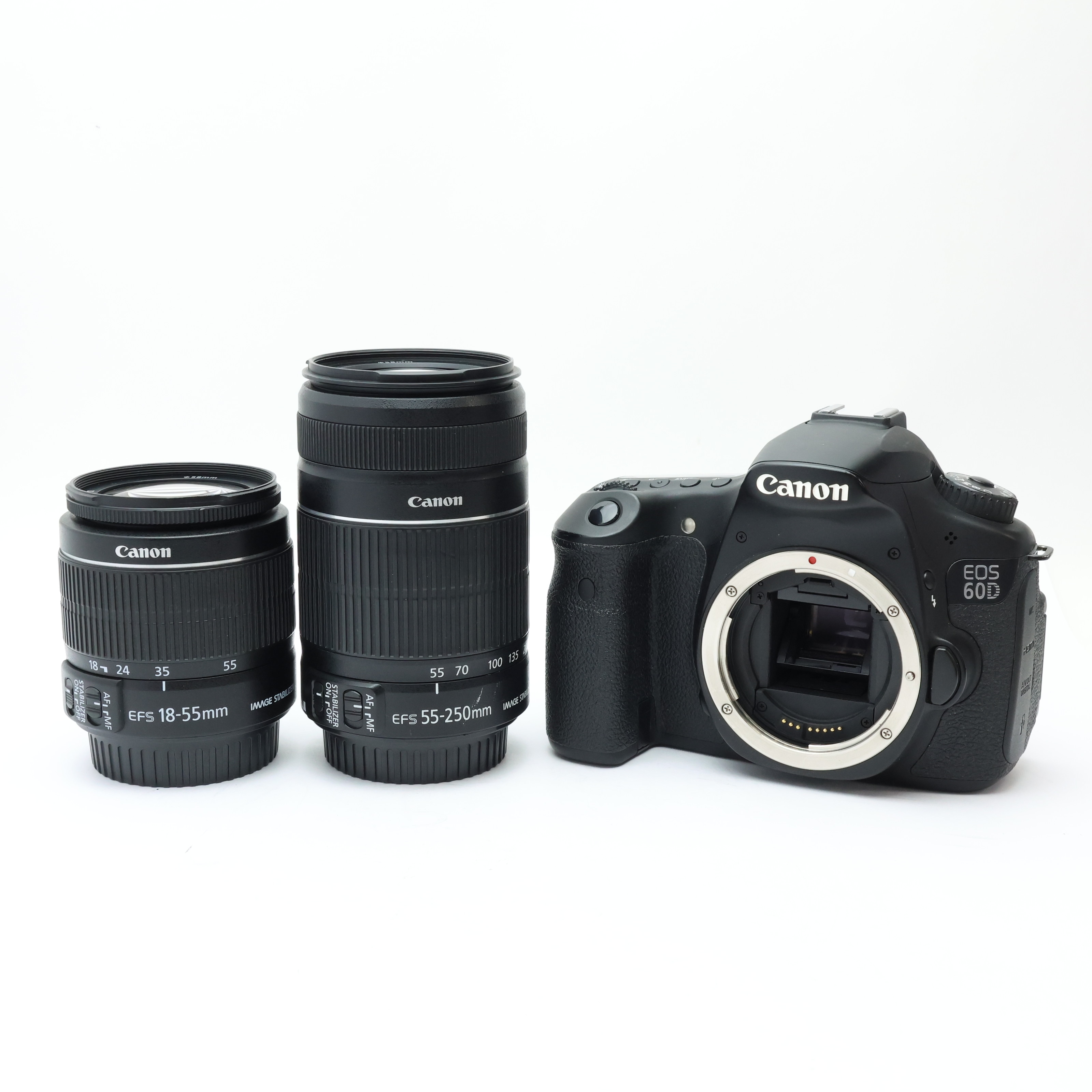 中古)Canon (キヤノン) EOS 60D ダブルズームキット（商品ID