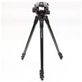 Manfrotto (マンフロット) 535 MPROカーボンファイバー 3段ビデオ三脚+ 504HD雲台セット