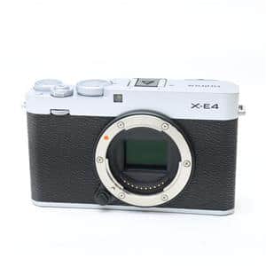 Fujifilm X-E4  シルバー FUJIFILM 弱く X-E4 SILVER