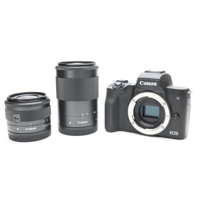 Canon - Canon EOS Kiss M2 ダブルズーム(新品・未使用品) キヤノン 【開封未使用品】Canon EOS Kiss M2 ダブルズーム