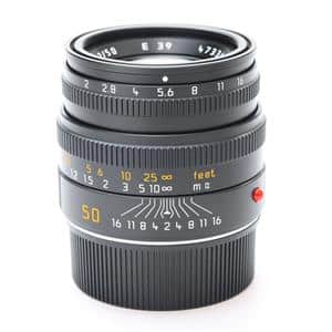 新品)Leica (ライカ) ズミクロン M50mm F2.0 レンズフード組込 (6bit
