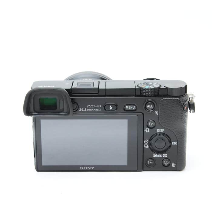 SONY α6000 パワーズームレンズキット シルバー カメラバッグ付 動作◎ SONY α6000 パワーズームレンズキット シルバー カメラバッグ付