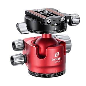 Leofoto（レオフォト） 自由雲台 LHシリーズ LH-40R (RD) NP-60付 レッド メイン