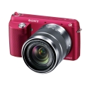 SONY (ソニー) NEX-F3　ズームレンズキット　NEX-F3K P ピンク