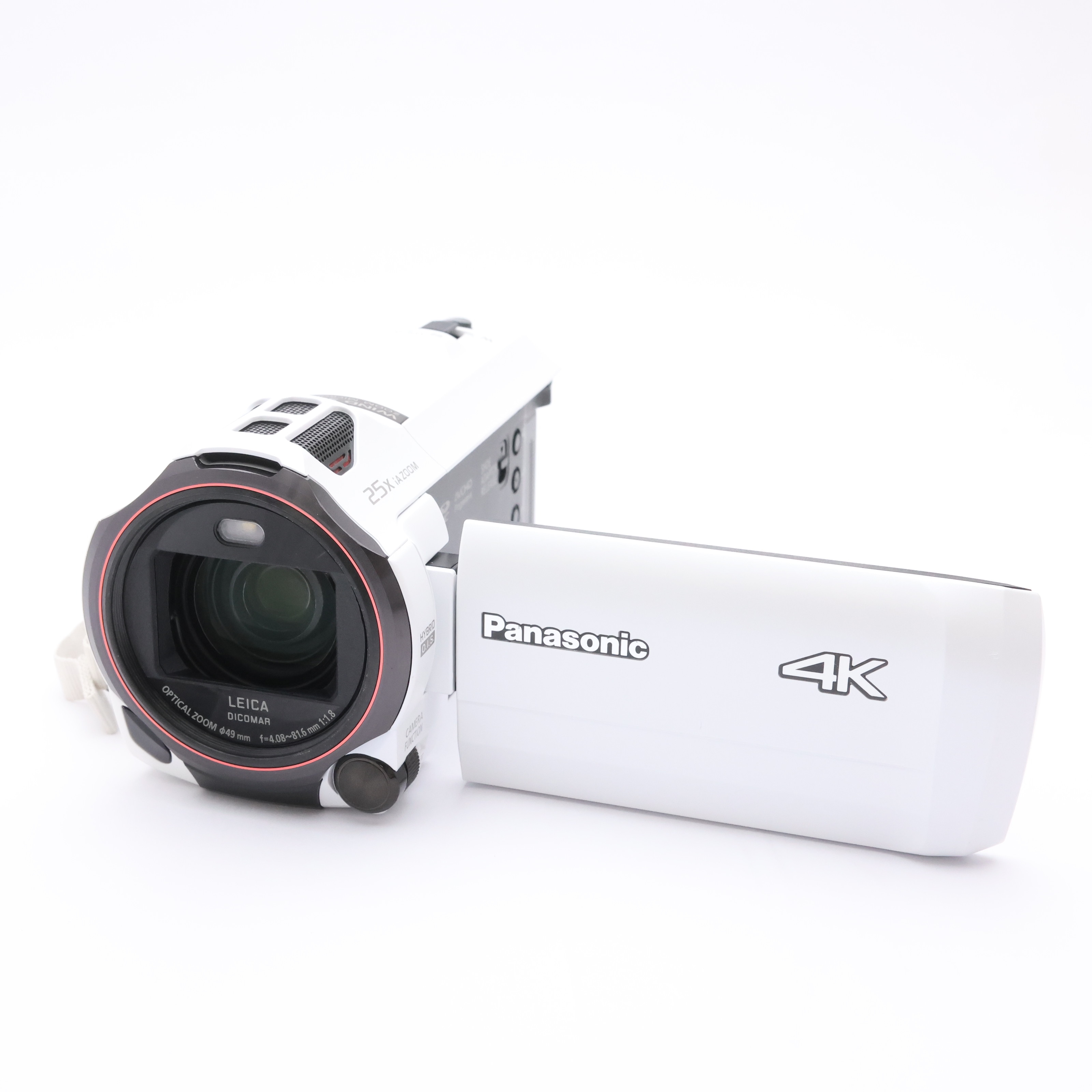 Panasonic HC-VX990M 4Kビデオカメラ ホワイト 箱あり 美品 中古)Panasonic (パナソニック) デジタル4Kビデオカメラ HC-VX990M