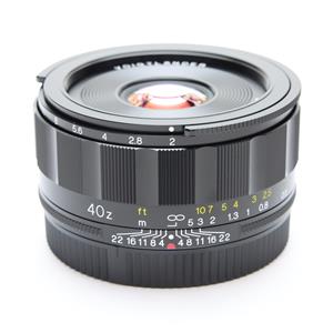 新品)Voigtlander (フォクトレンダー) SEPTON 40mm F2 Aspherical Z