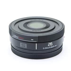 新品　Panasonic LUMIX S 26mm F8 単焦点 Panasonic Lumix S 26mm f/8 Lens (L-Mount) S-R26 B&H Photo Video